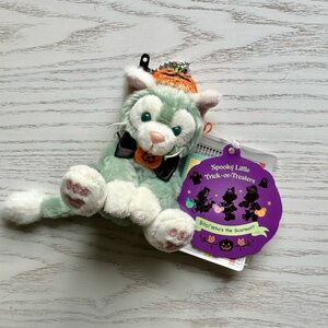 Tokyo Disneysea Gelatoni Duffy and Friends Halloween plush keychain